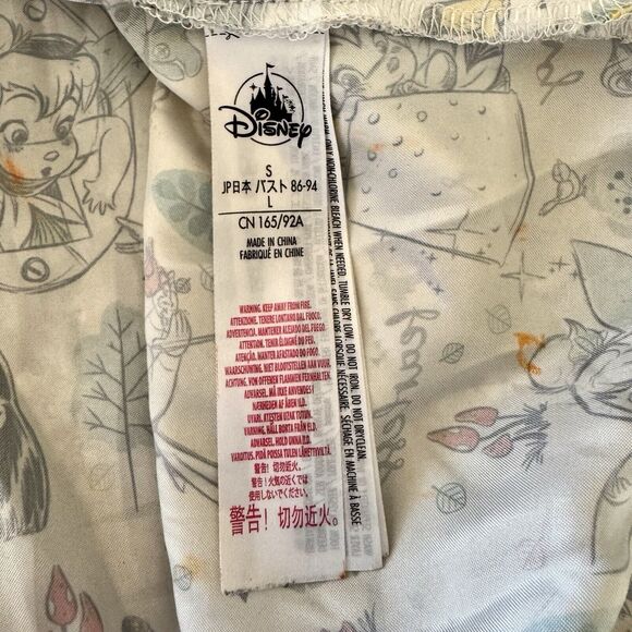 Disney Animators Collection Sleep Shirt Womens Small White Princess Lounge Gown - Picture 14 of 16